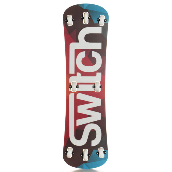 Switch ParkBoard 95 Snowboard with wheels bottom graphic view