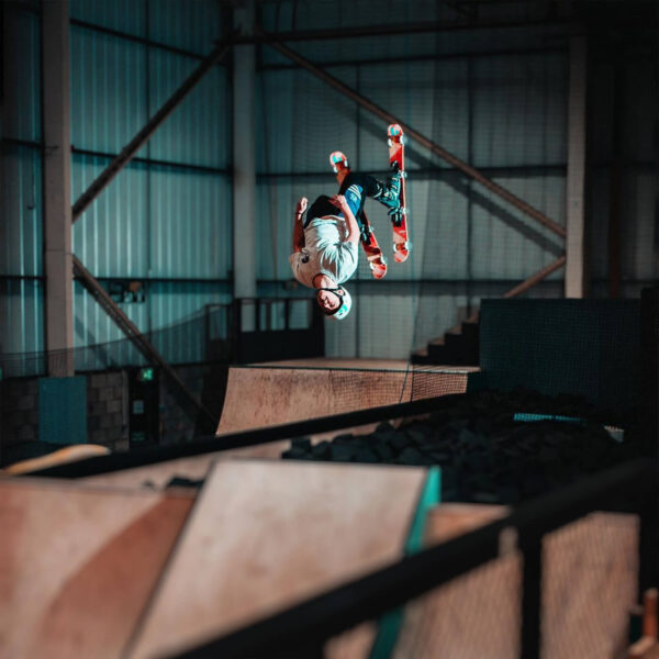 park ski background blurred