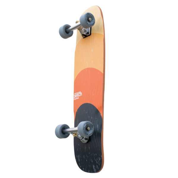 Switch Capybara Bubbles premium cruiser skateboard set with water and shock proof features