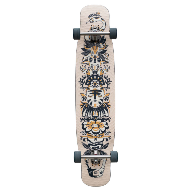 Premium dancing freestyle longboard set Switch Meerkat light, waterproof and durable with poliurethane sidewalls