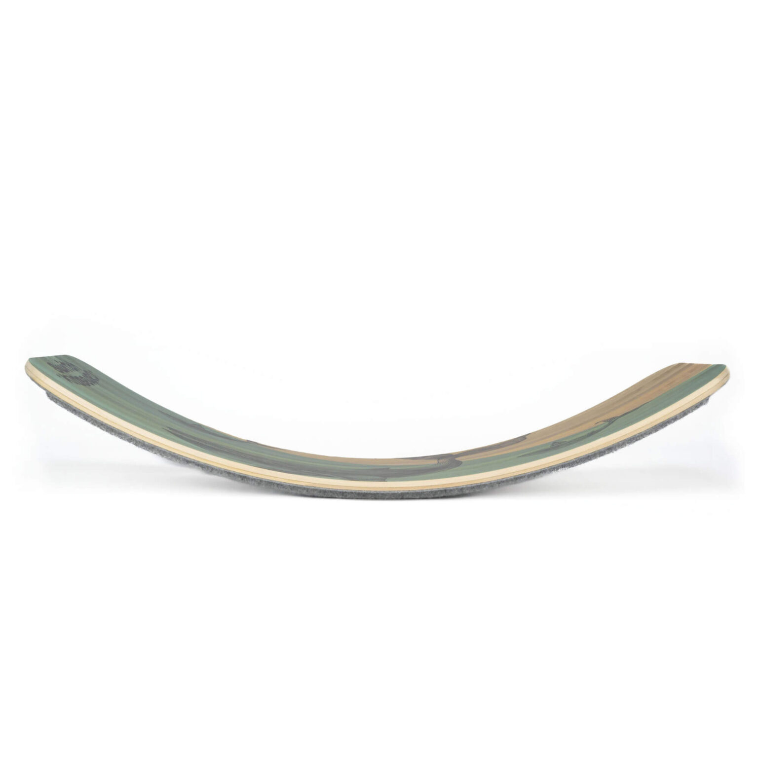 Green Balance Board Rocking Rocker Balance Board: Whales PRO (with Felt) | SWITCH