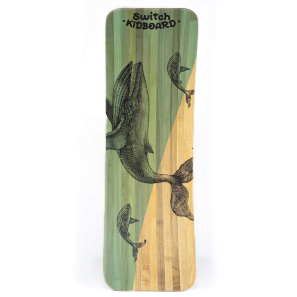 Alternative view of Rocker Balance Board: Whales PRO (with felt)