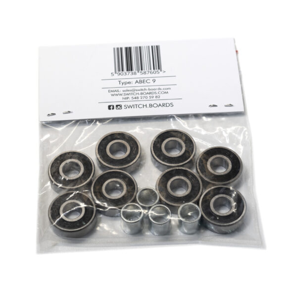 ABEC 9 skateboard bearings packaging backward