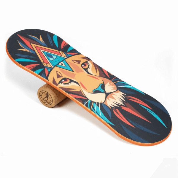 Limited Edition PU sidewall Balance Board Lion
