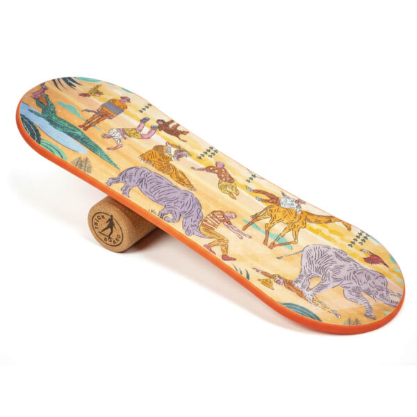 Limited Edition PU sidewall Balance Board Safari