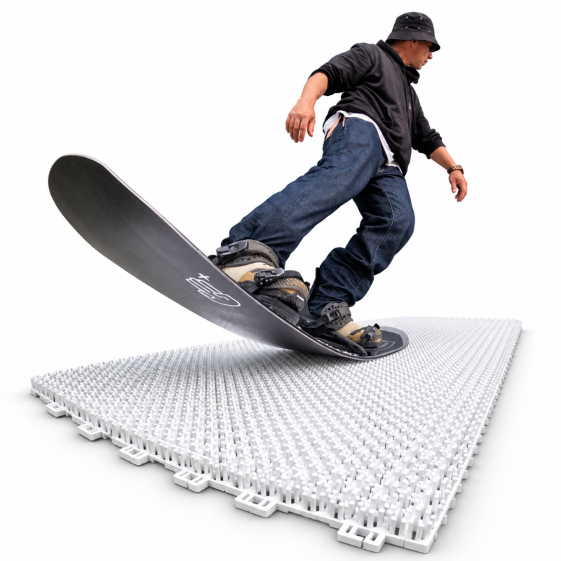 Switch Snow grid artificial snow training mat